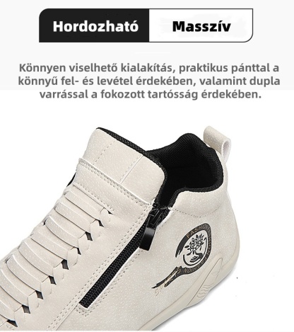 【🎁60% kedvezmény ma - ne hagyd ki】 Ergonomikus kialakítású ortopéd cipő - kiváló minőségű bőr + kézzel varrott 👞
