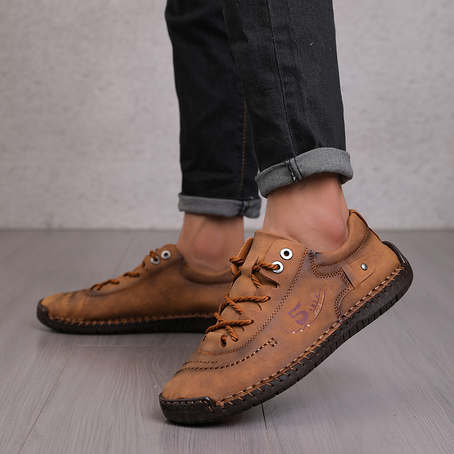 ⏰50% kedvezmény ma - ne hagyd ki] Ergonomikus kialakítású ortopéd cipő - kiváló minőségű bőr + kézzel varrott👞