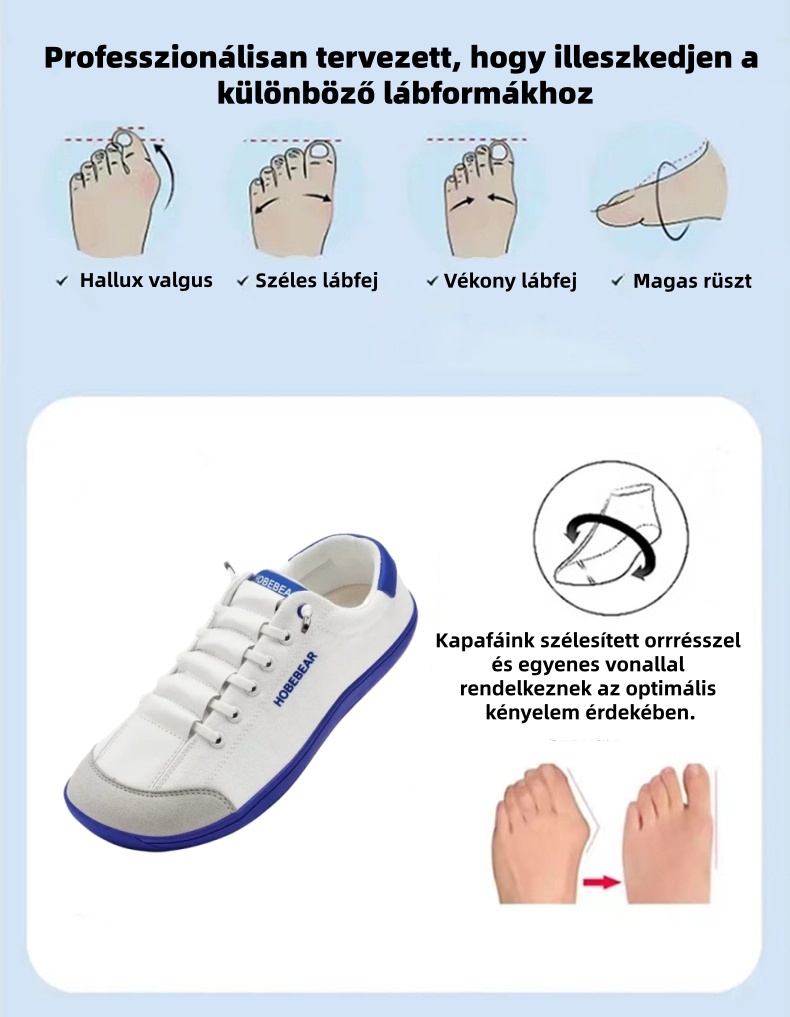 (🔥Ma 60% kedvezmény - ne maradj le!) ⏰Ergonomikus - puha és kényelmes ortopédiai hétköznapi/sportcipő✅ (lábboltozat-támasz, járástámasz)
