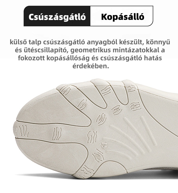 【🎁60% kedvezmény ma - ne hagyd ki】 Ergonomikus kialakítású ortopéd cipő - kiváló minőségű bőr + kézzel varrott 👞