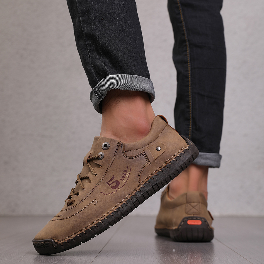 ⏰50% kedvezmény ma - ne hagyd ki] Ergonomikus kialakítású ortopéd cipő - kiváló minőségű bőr + kézzel varrott👞