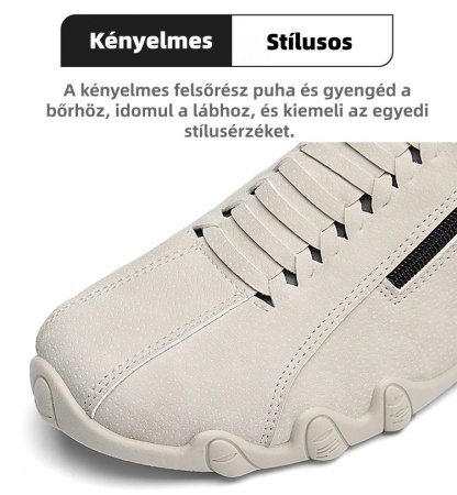 【🎁60% kedvezmény ma - ne hagyd ki】 Ergonomikus kialakítású ortopéd cipő - kiváló minőségű bőr + kézzel varrott 👞