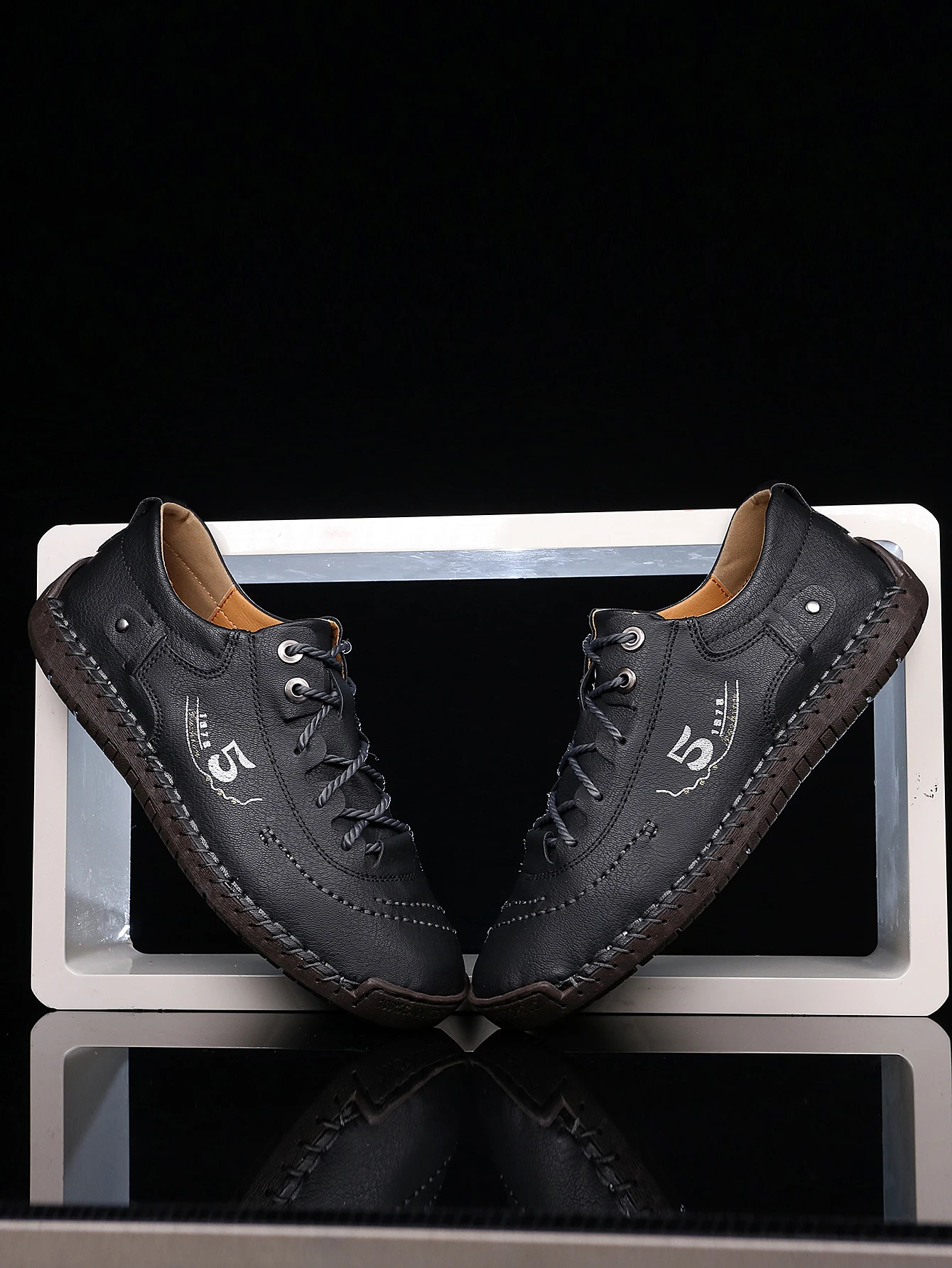 【🎁60% kedvezmény ma - ne hagyd ki】 Ergonomikus kialakítású ortopéd cipő - kiváló minőségű bőr + kézzel varrott 👞