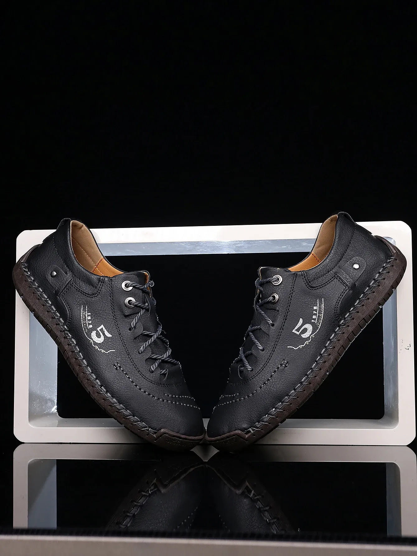 【🎁60% kedvezmény ma - ne hagyd ki】 Ergonomikus kialakítású ortopéd cipő - kiváló minőségű bőr + kézzel varrott 👞