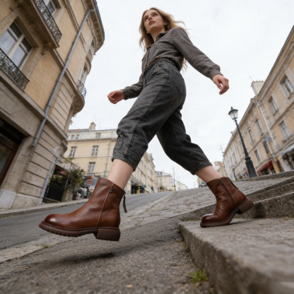 (🔥60% kedvezmény ma - ne maradj le!) ⏰ - APEAXA® márka - puha és kényelmes ortopéd bokacsizma ✅ (enyhíti a lábfájdalmat)