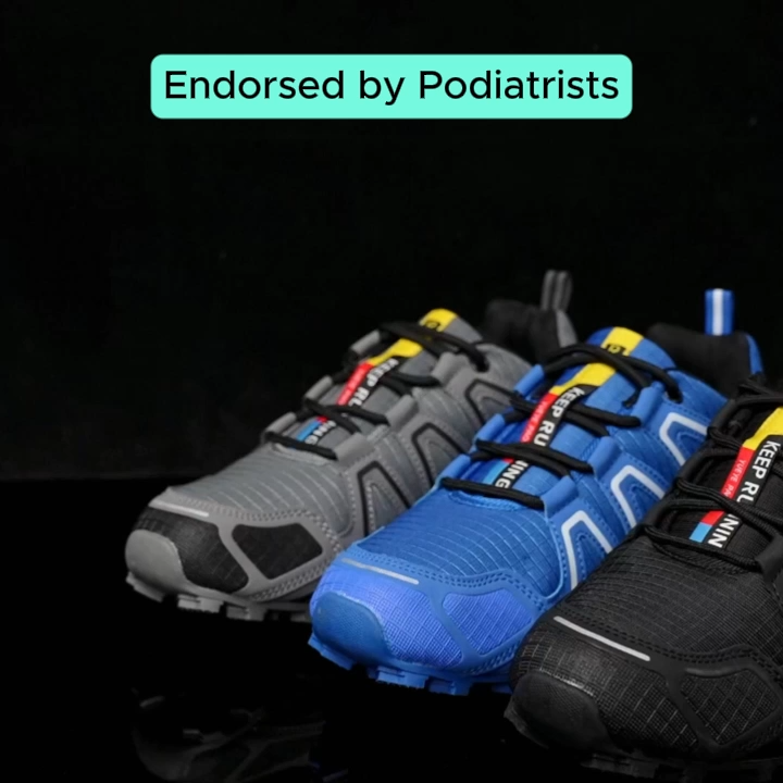 (🔥60% kedvezmény ma - ne maradj le!) ⏰Ergonómikus - Puha és kényelmes ortopéd sportcipő (lábboltozat-támasz, járástámasz)
