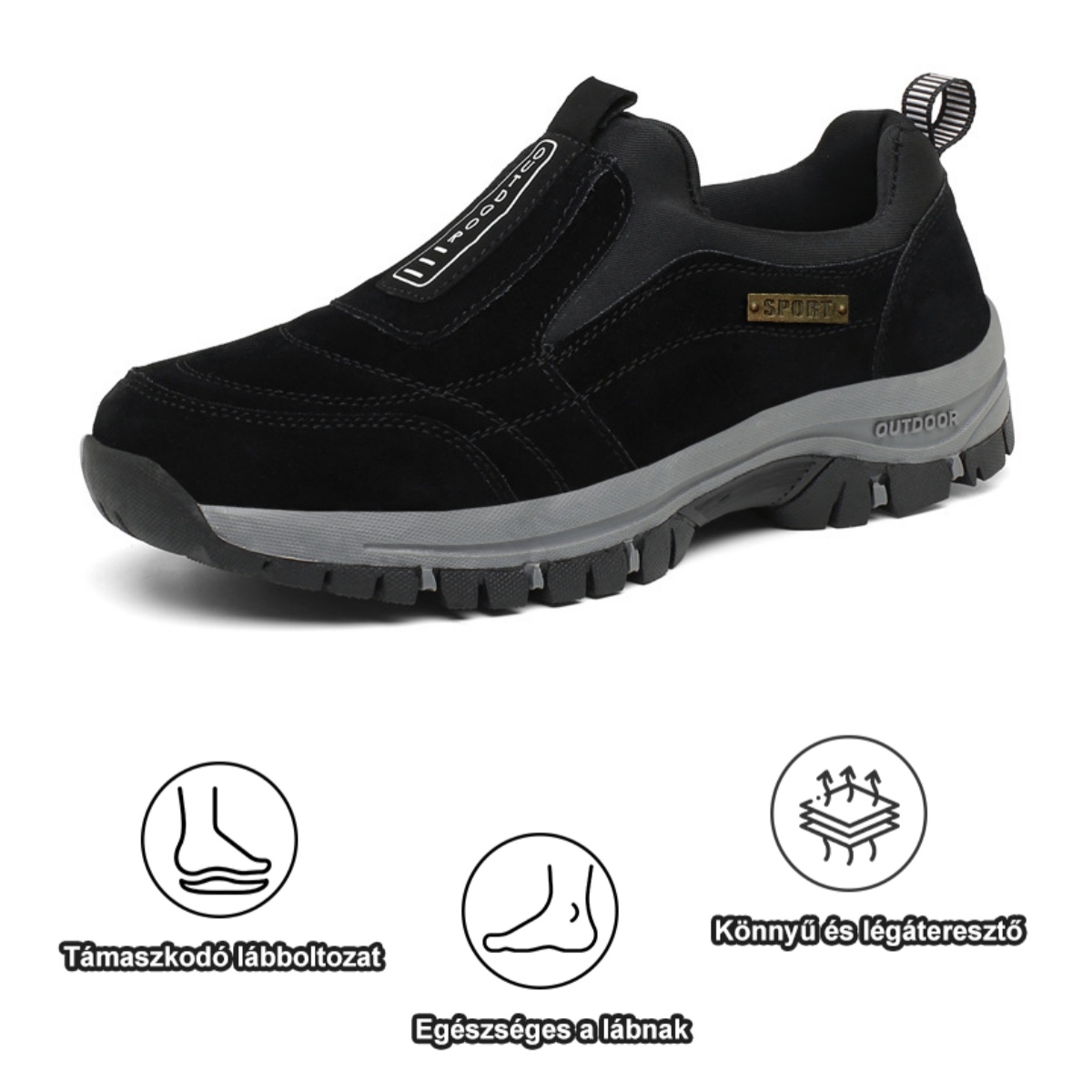 【🔥50% kedvezménnyel az egész oldalon - csak ma】 Ergonomikus kialakítású ortopéd cipő - könnyen megszabadulhat a lábfájdalmaktól👞