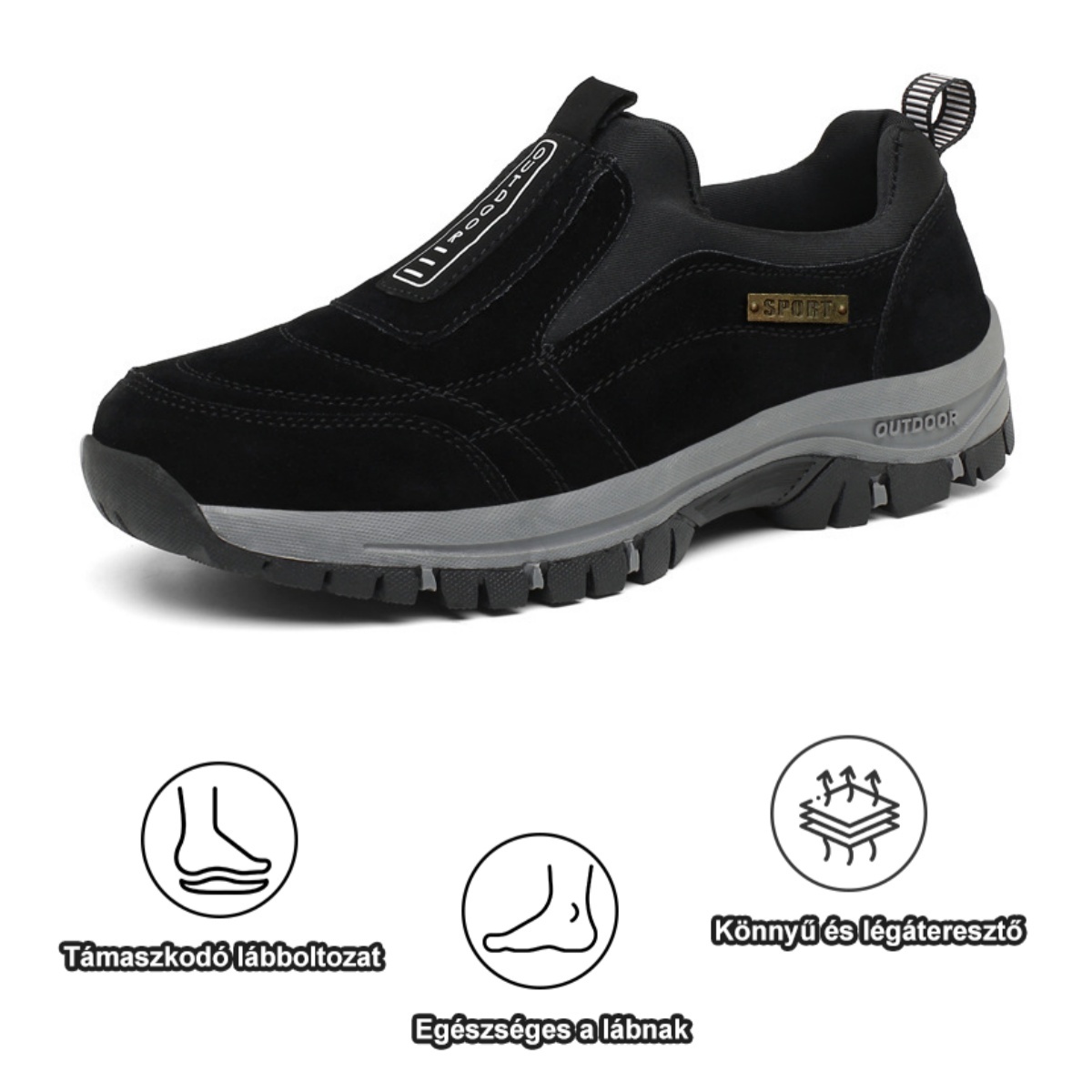 【🔥50% kedvezménnyel az egész oldalon - csak ma】 Ergonomikus kialakítású ortopéd cipő - könnyen megszabadulhat a lábfájdalmaktól👞