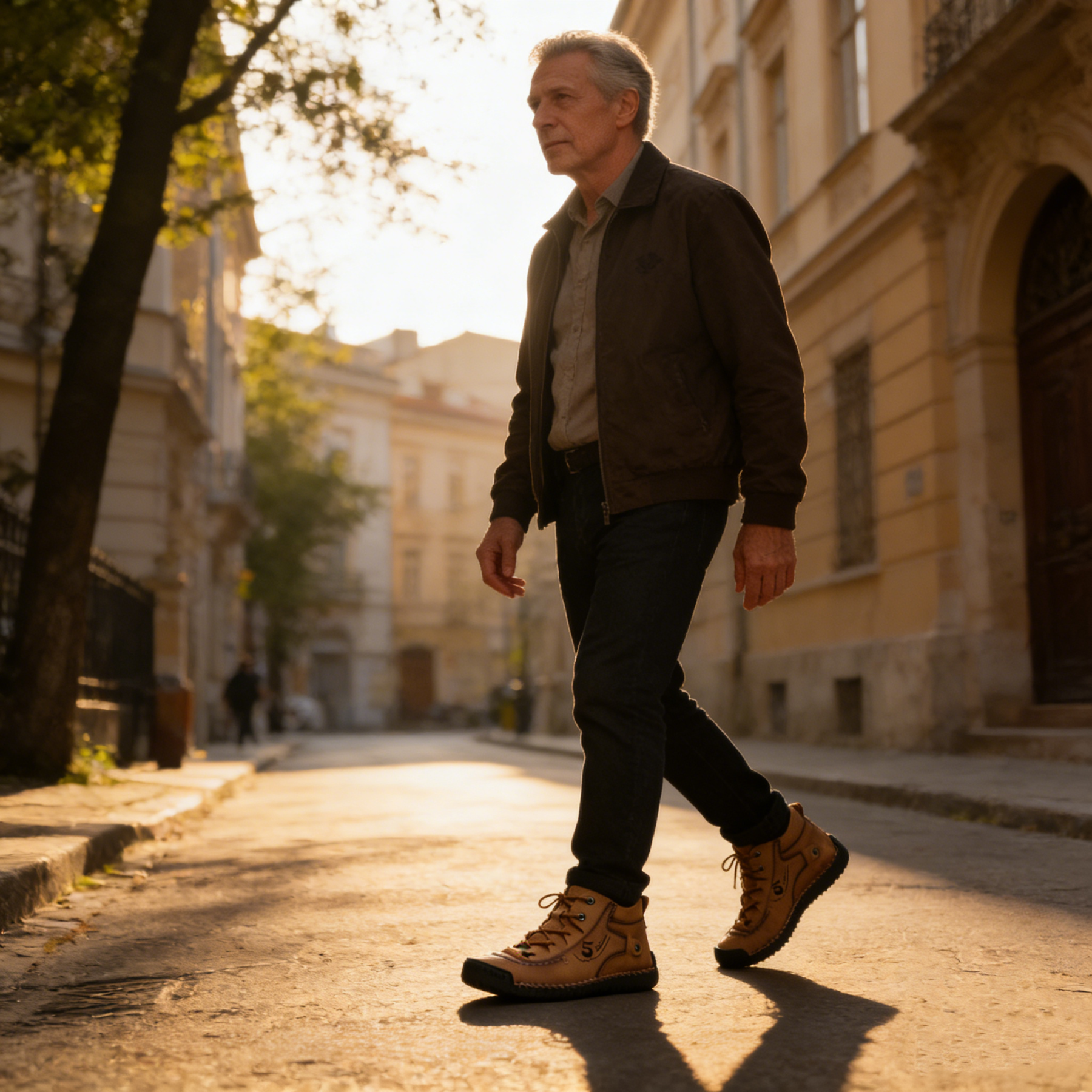 【🎁60% kedvezmény ma - Ne hagyja ki】Ergonómiailag tervezett ausztrál bőr ortopéd cipők - Kiváló minőségű bőr + kézzel varrott 👞