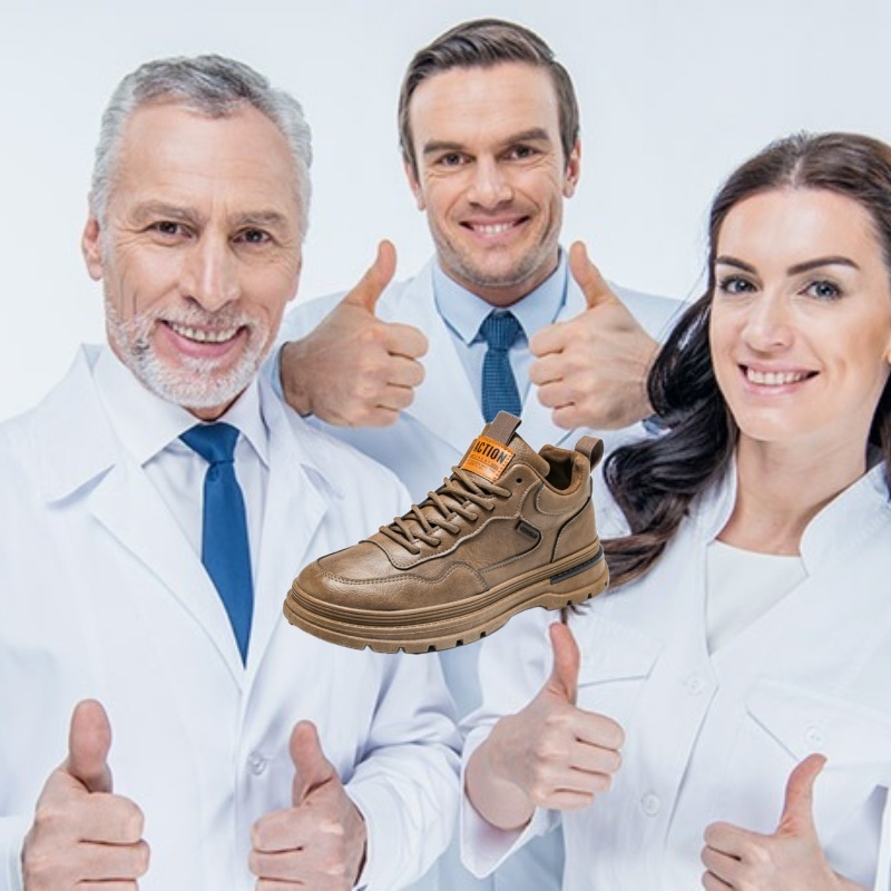 【🎁50% kedvezmény ma - ne hagyd ki】 Ergonomikus kialakítású ortopéd cipő - kiváló minőségű bőr + kézzel varrott 👞