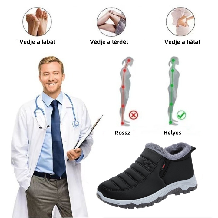 【🎁50% kedvezmény ma - ne hagyd ki】 Ergonomikus kialakítású ortopéd cipő - enyhíti a fájdalmat 👞