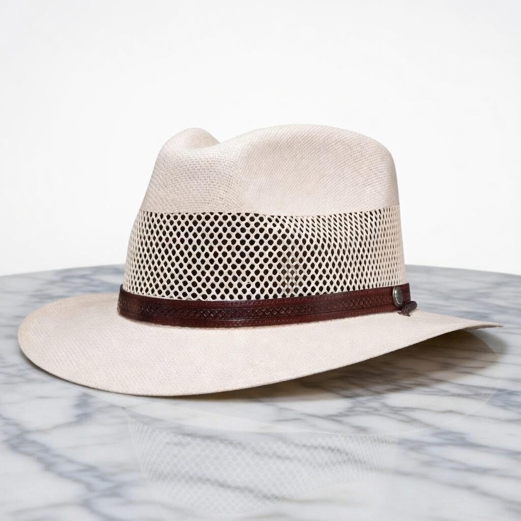 Milan - Mens Straw Fedora Hat