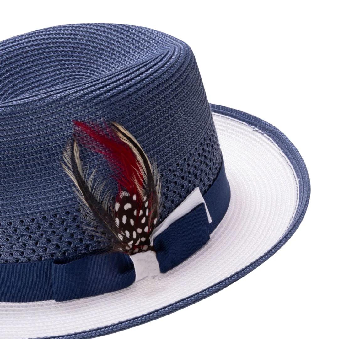 Two-Tone | Panama Fedora Hat