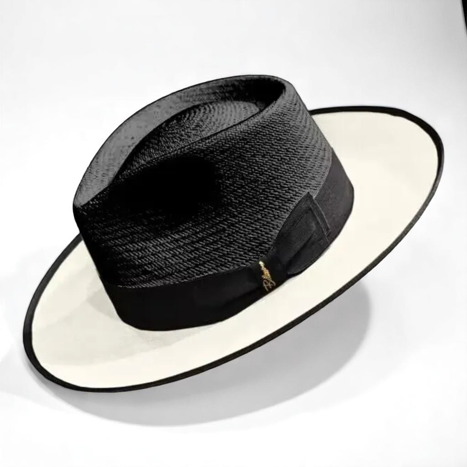 Two Tone | Exclusive Panama and Felt Fedora Hat