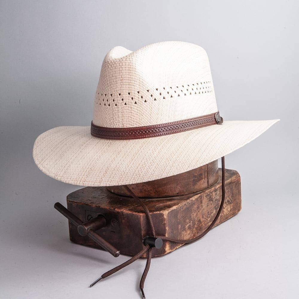 Barnett | Mens Wide Brim Firm Straw Sun Hat