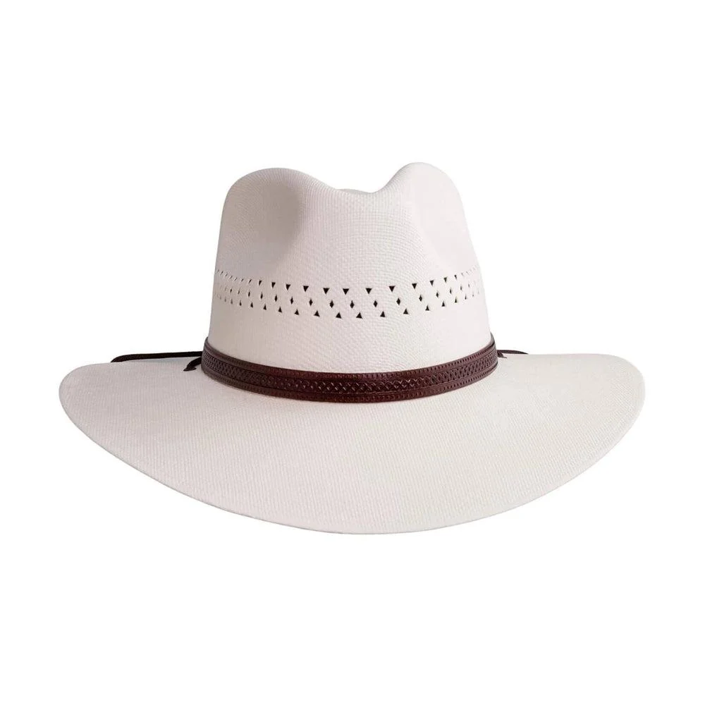 Barnett | Mens Wide Brim Firm Straw Sun Hat