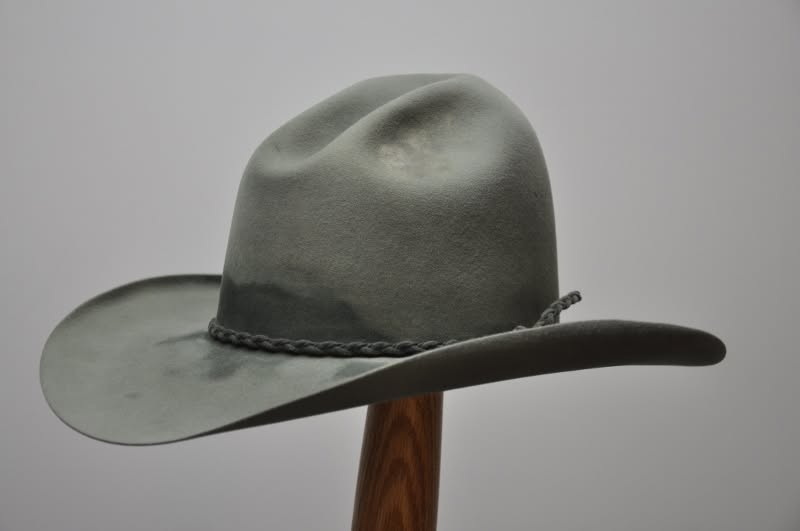 Slate Frontier Braided Cowboy Hat