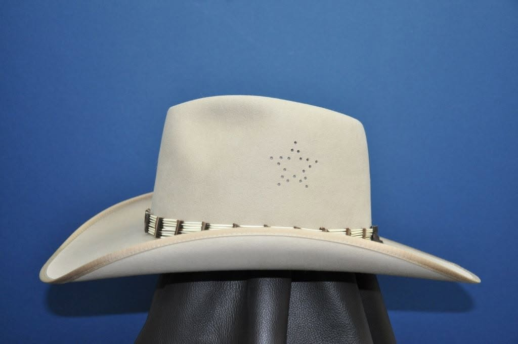 Ivory Horizon Beaded Cowboy Hat