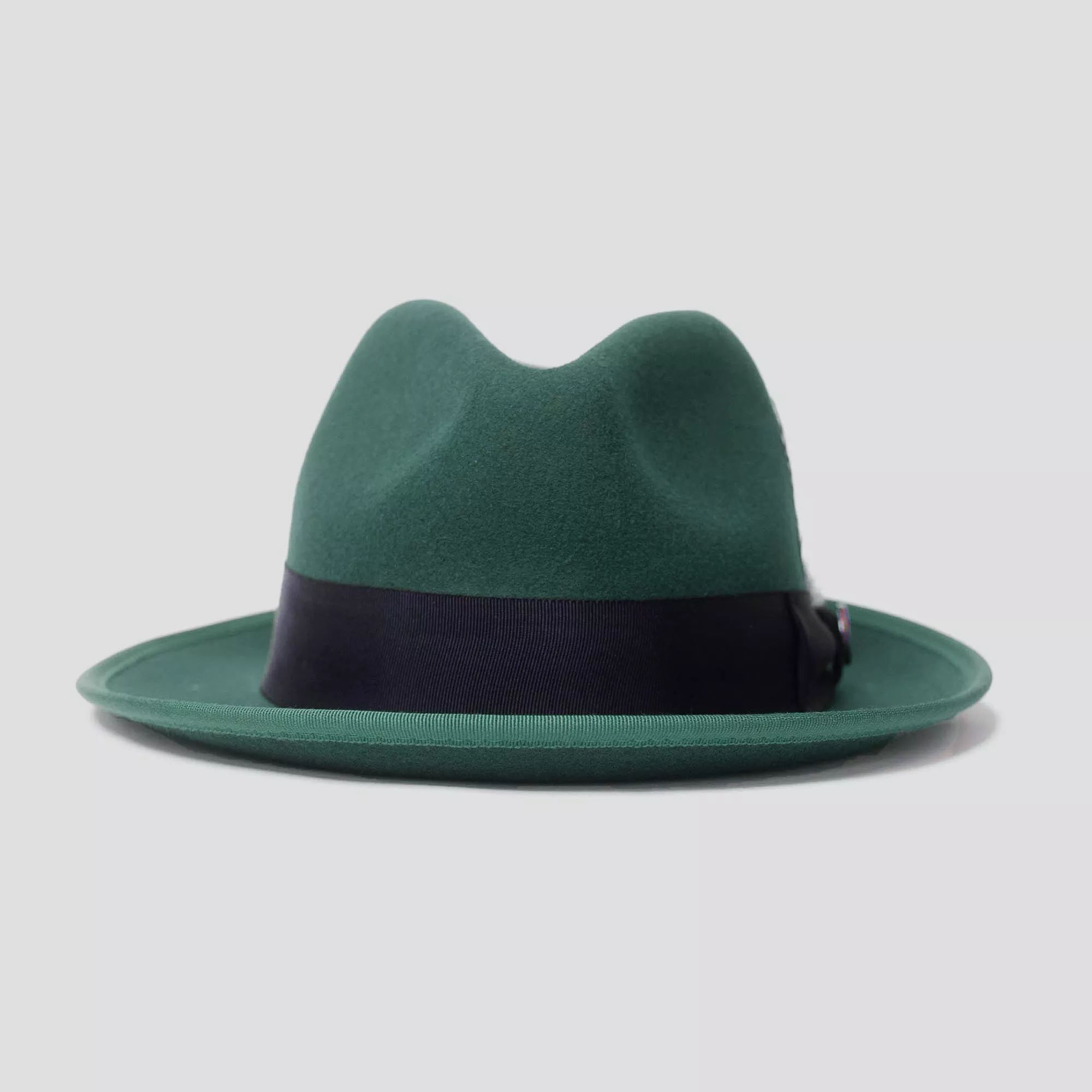 Bikary Fedora – emerald[Fast shipping and box packing]