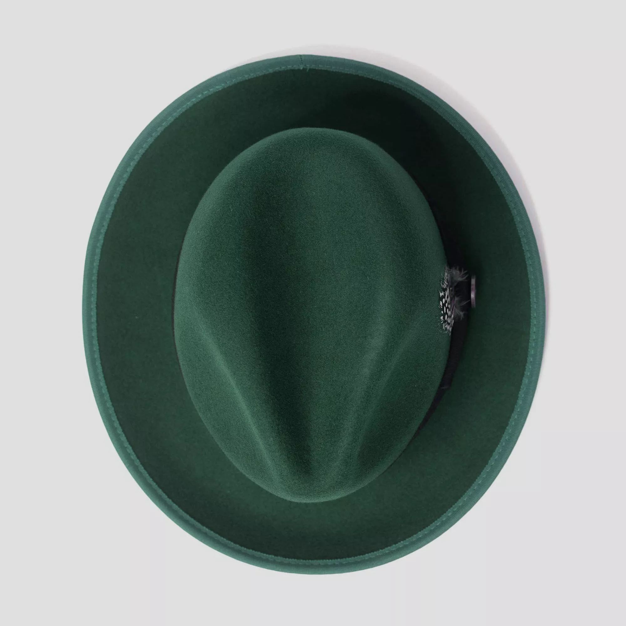 Bikary Fedora – emerald[Fast shipping and box packing]