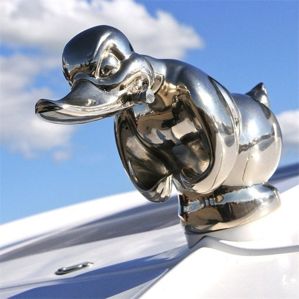 🔥🦆 Convoy Duck Hood Ornament 🚚✨
