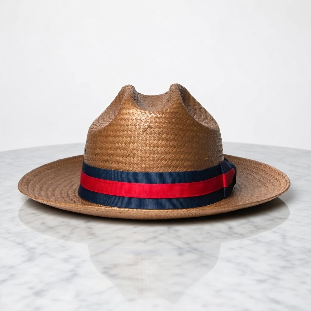 Miller Ranch Fedora - Patriotic Straw