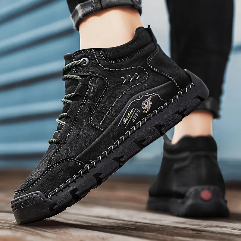 (🔥NEW YEAR SALE - 70% OFF) ReliefFoot™ Handcrafted Men's Leather Shoes - Relieve Foot Pain