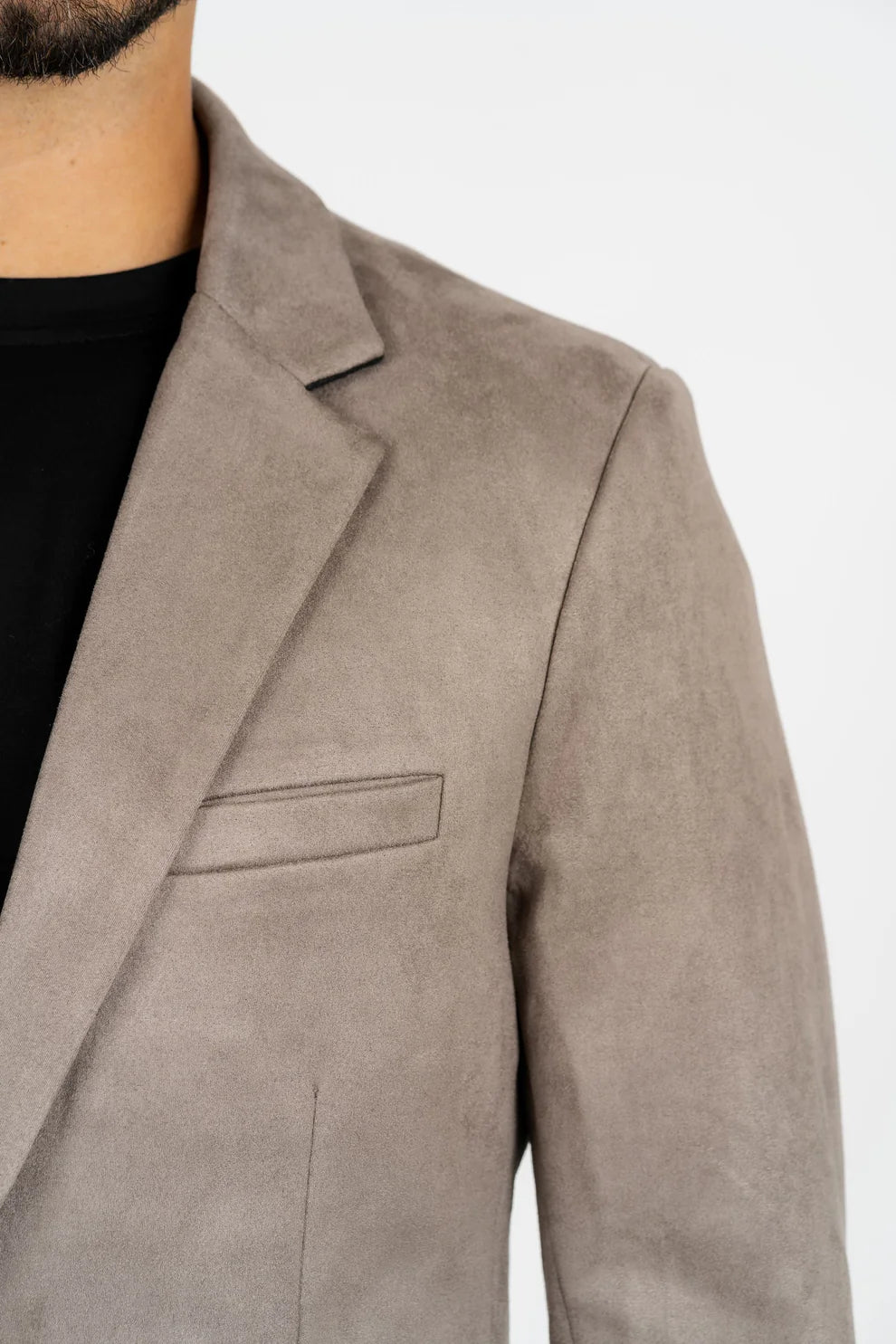 PLATINI MINK GAMUZA SUEDE BLAZER