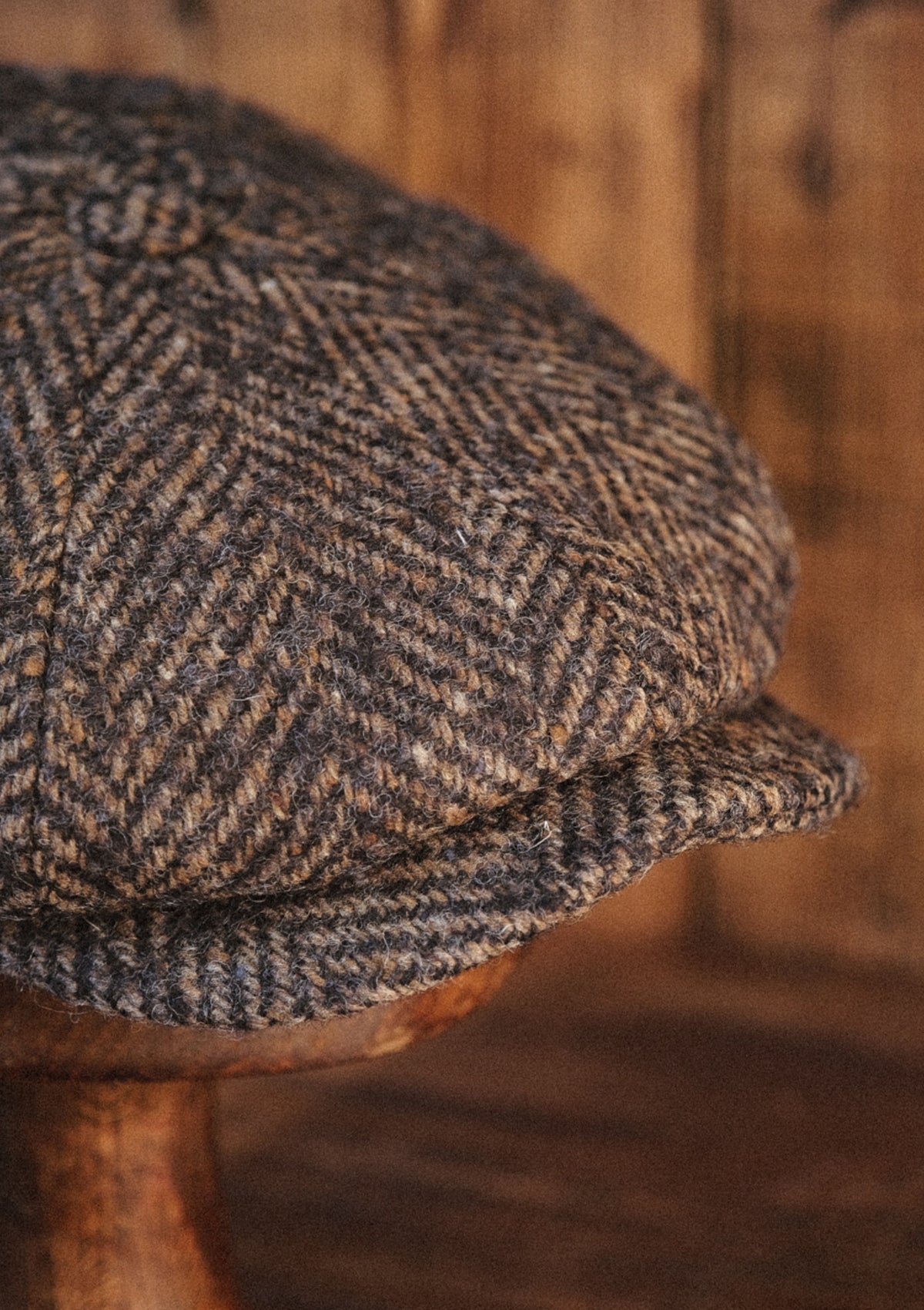 Newman Baker Boy - (Mid-Width) Walnut Herringbone