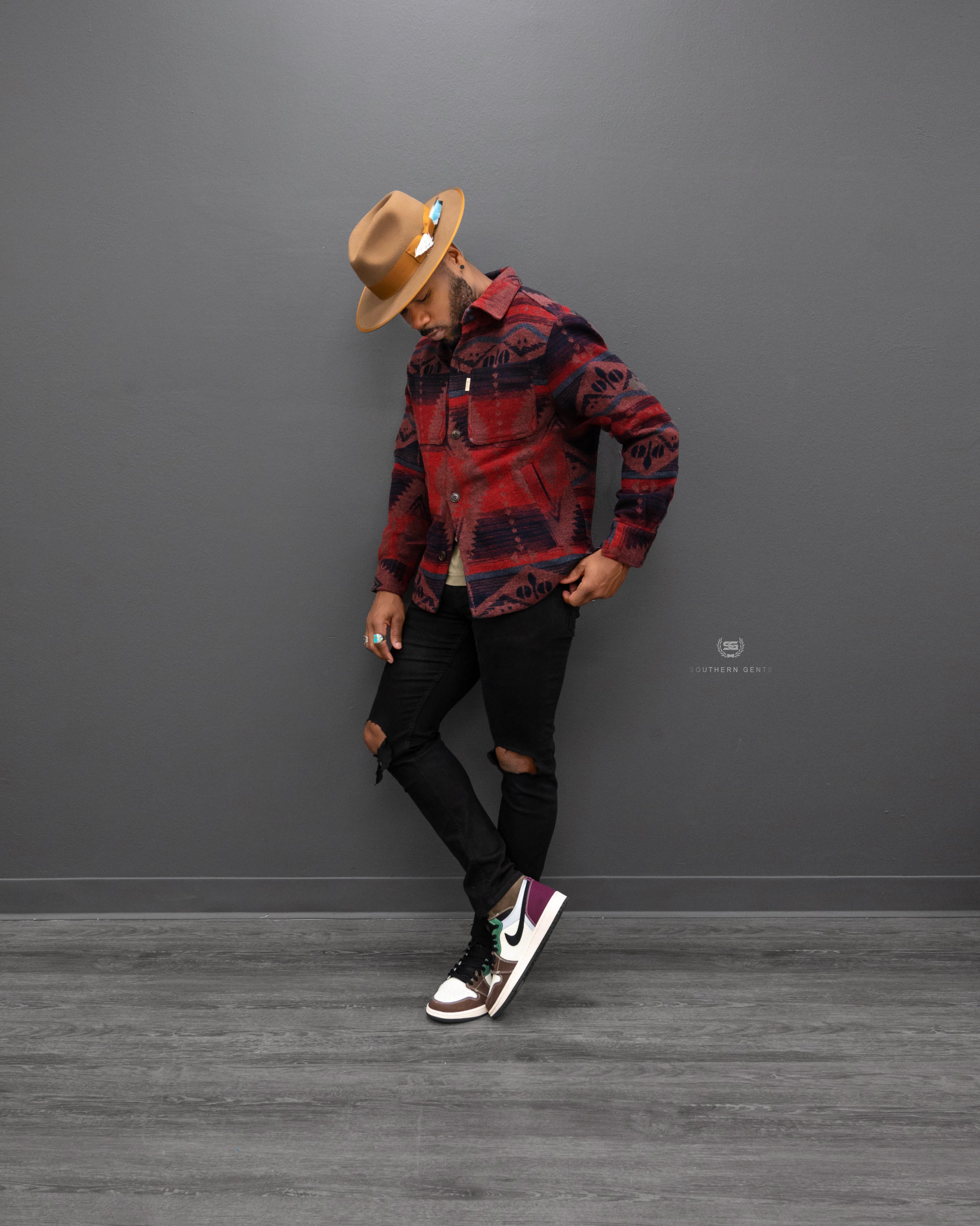 Ferguson Fedora Hat - Mocha