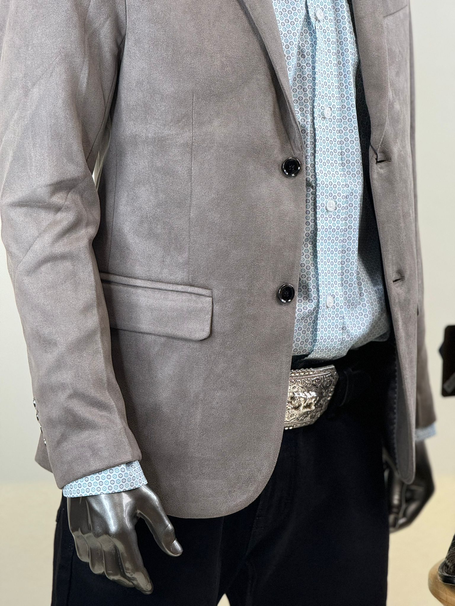 PLATINI MINK GAMUZA SUEDE BLAZER