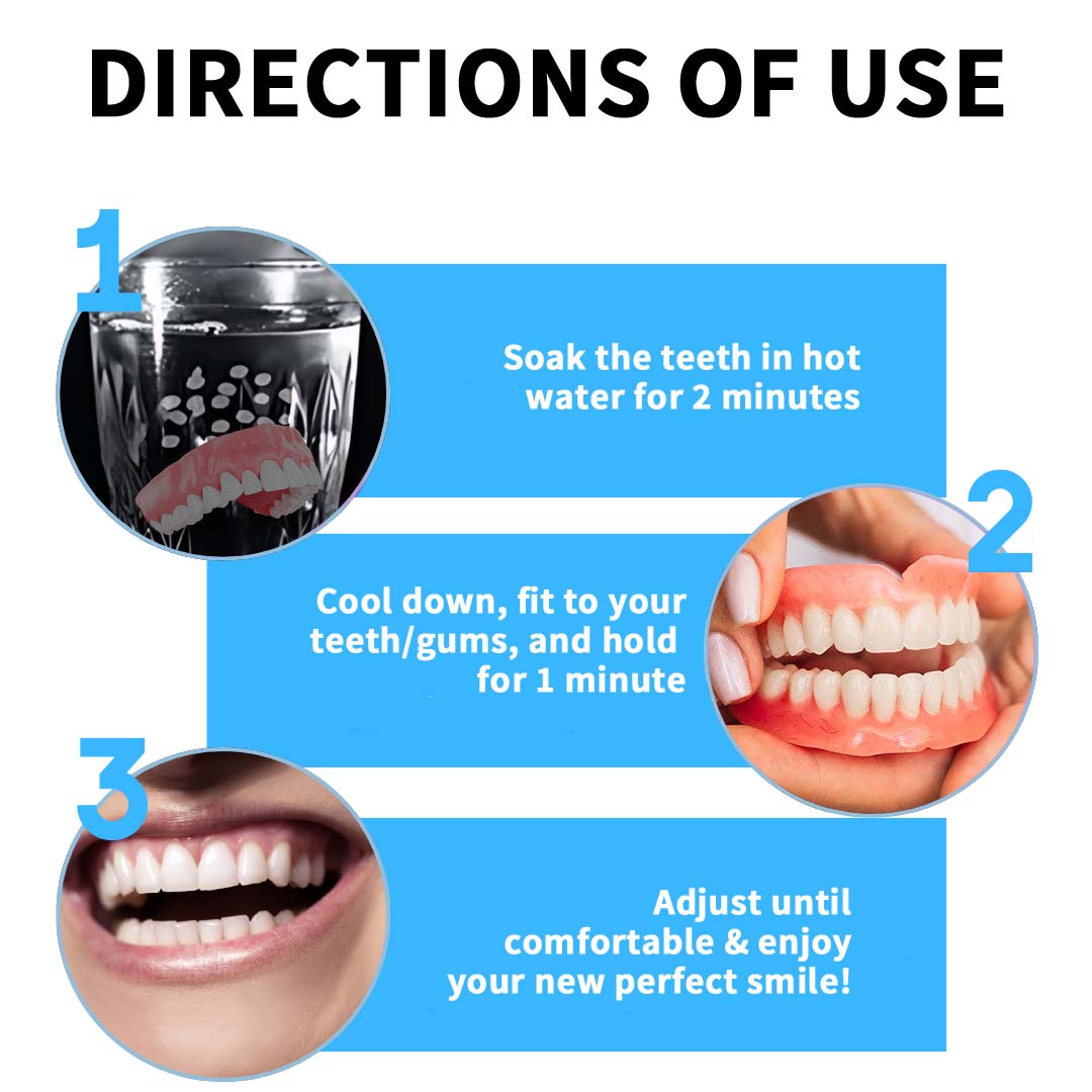 Minceetbien™🗽 Silicone Reline Denture Set (⏰Limited Time 80% Off - Last 30 Minutes ⏰)