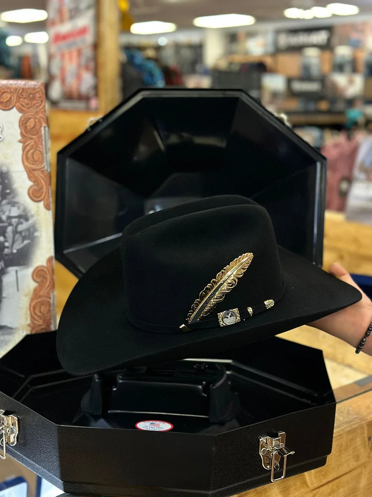 STETSON 100X SHASTA BLACK