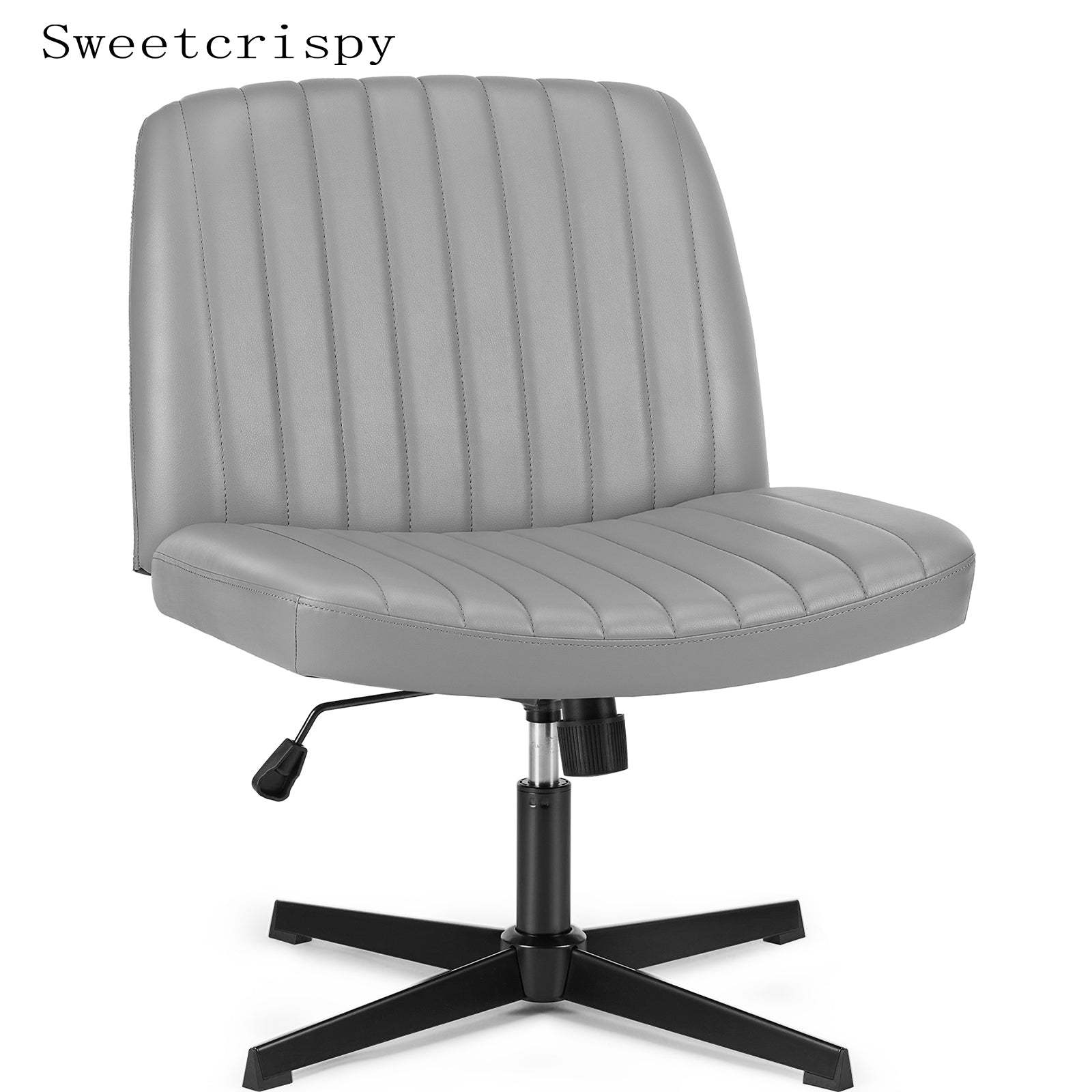 SWEETCRISPY Cross-Legged Chair,No Wheels Armless Swivel Home Office Chair--Best Sellers,Bedroom,Bedroom Chair,Home Office,Home Office Chair,Office,Office chair,Office Chair1