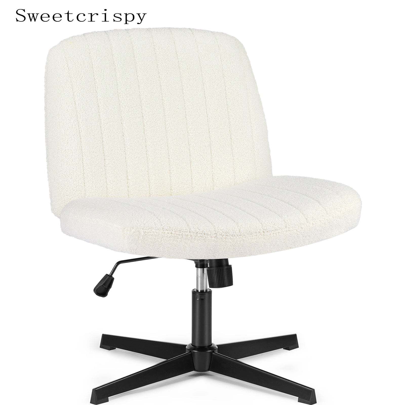 SWEETCRISPY Cross-Legged Chair,No Wheels Armless Swivel Home Office Chair--Best Sellers,Bedroom,Bedroom Chair,Home Office,Home Office Chair,Office,Office chair,Office Chair1