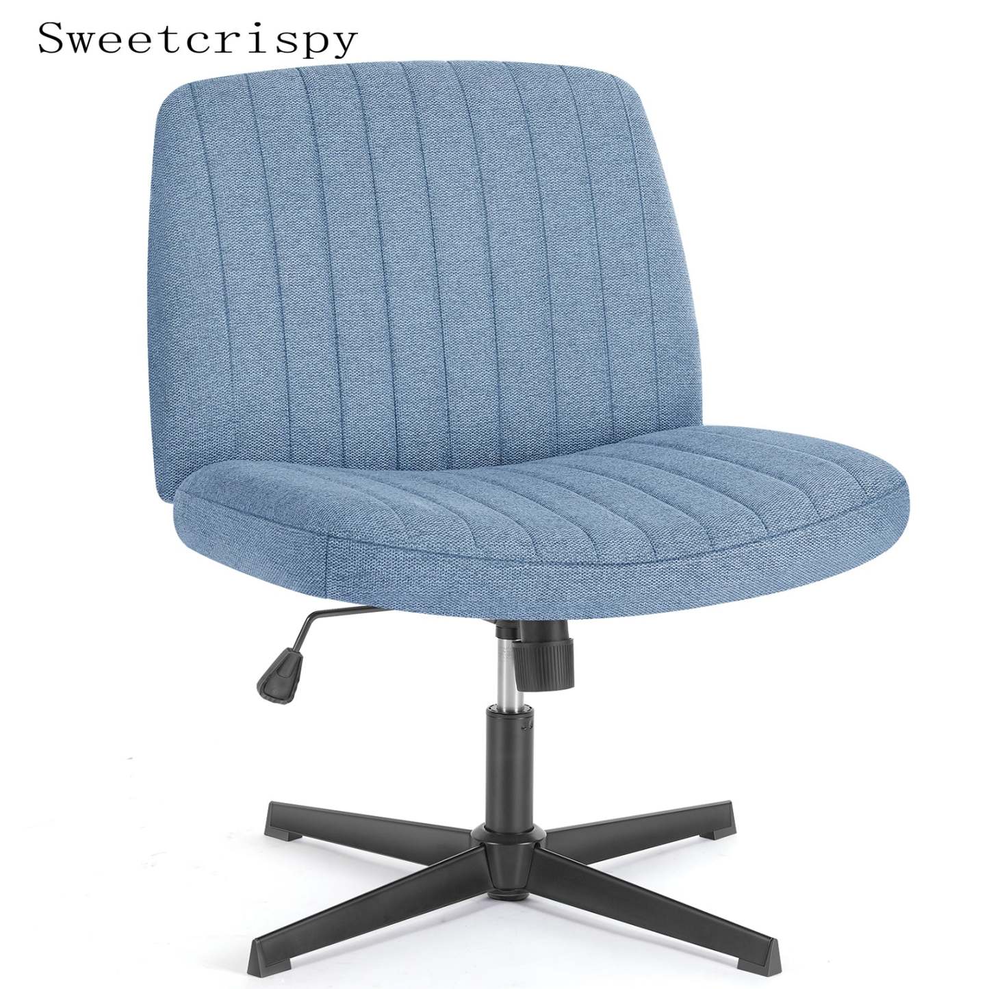 SWEETCRISPY Cross-Legged Chair,No Wheels Armless Swivel Home Office Chair--Best Sellers,Bedroom,Bedroom Chair,Home Office,Home Office Chair,Office,Office chair,Office Chair1