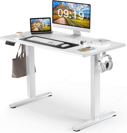 Electric Height Adjustable Standing Desk,Sit to Stand Ergonomic Computer Desk--Bedroom,Bedroom Desk,Electric Lift Desk,Home Office,Home Office Desk,Living Room,Living Room Desk,Office,Office Desk
