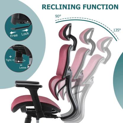 Large High Back Computer Chair with Dynamic Lumbar Support, Tilt and Lock Office Chair, 3D Adjustable Headrest and Armrests--Bedroom,Bedroom Chair,Home Office,Home Office Chair,Office,Office chair,Office Chair1