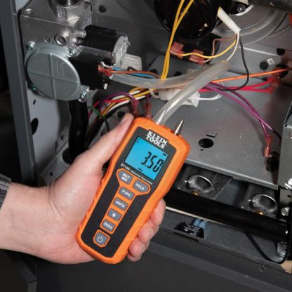 Klein Tools ET180 Digital Manometer Air and Gas Pressure Tester