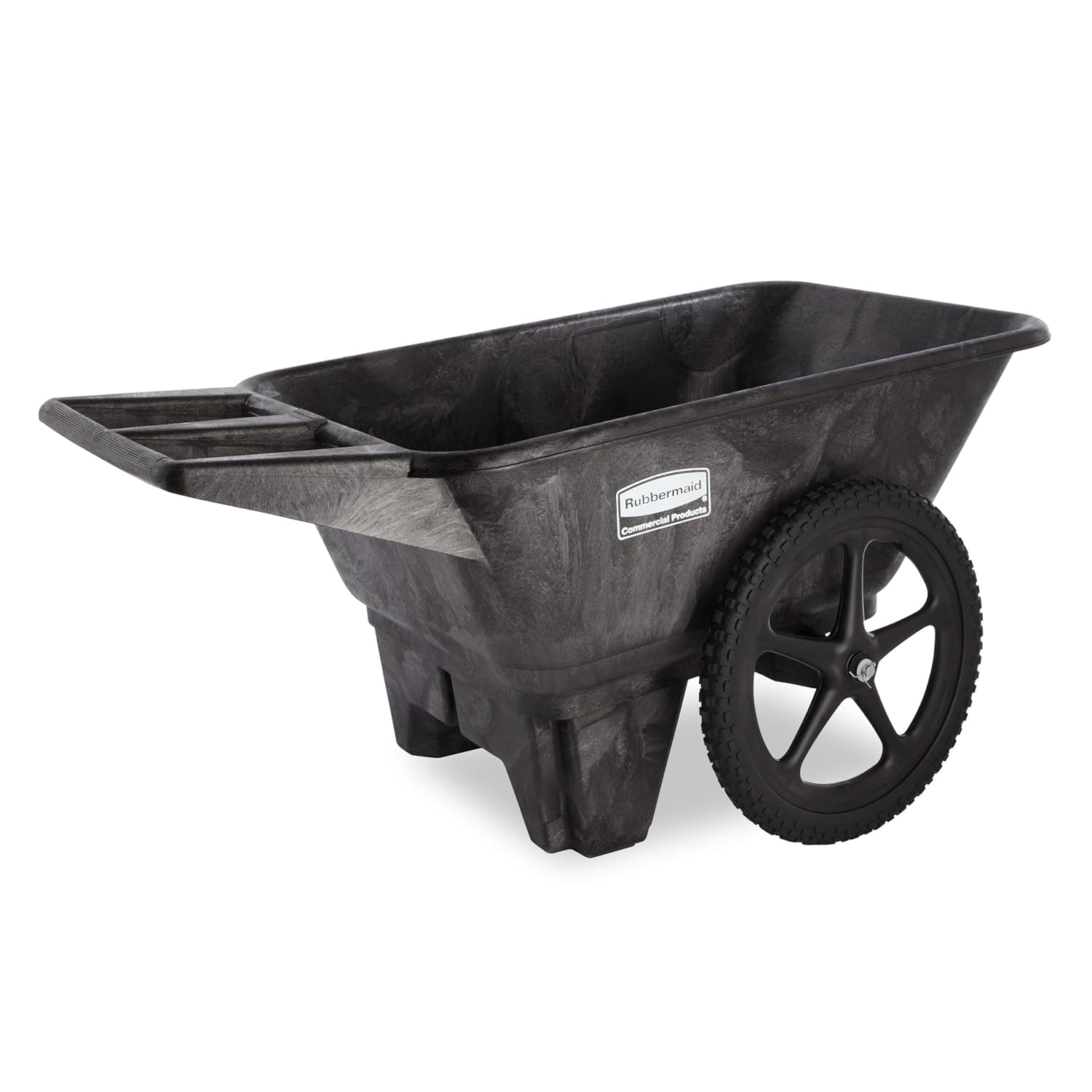 Rubbermaid Commercial Products 8.75 Cubic Foot All Weather Big Wheel Cart