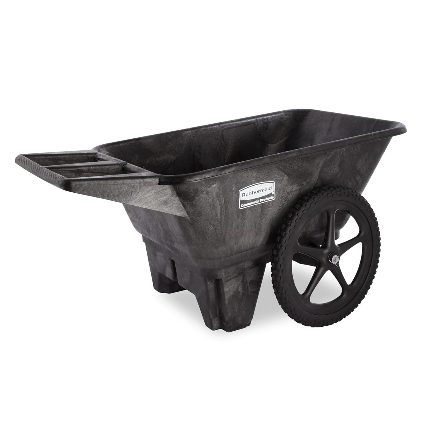 Rubbermaid Commercial Products 8.75 Cubic Foot All Weather Big Wheel Cart