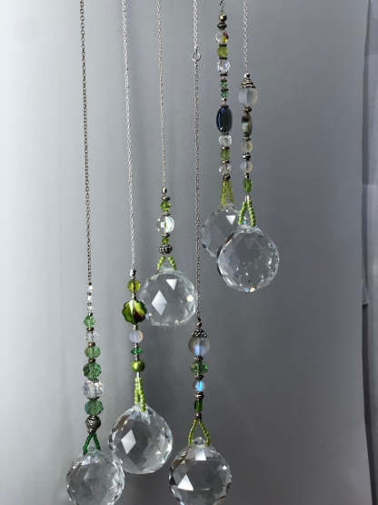 Crystal Suncatcher Rainbow Maker Prism Boho Window Hanging Decor