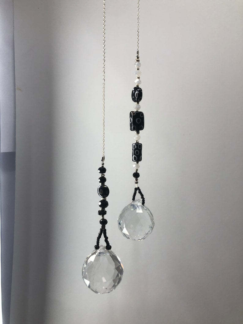 Crystal Suncatcher Rainbow Maker Prism Boho Window Hanging Decor