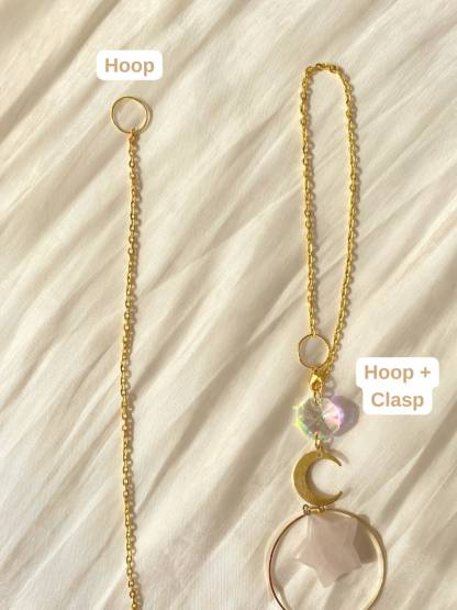 Crystal Suncatchers, Gold Sun Catchers, Good Vibes Only, Hanging Crystal Prism, 20mm crystals