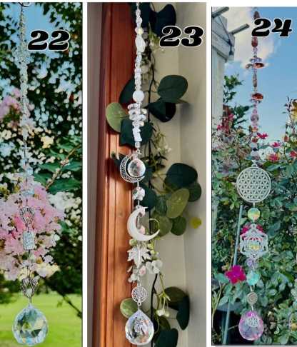 Crystal Suncatcher Boho Prism Window Hanging Charm