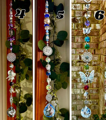 Crystal Suncatcher Boho Prism Window Hanging Charm