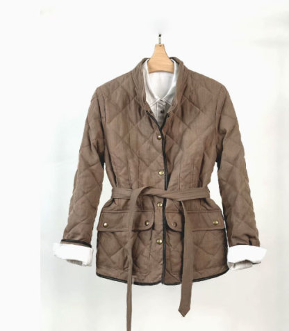 Warm quilted cotton jacket