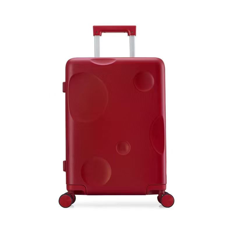 Cheese-themed trolley suitcase/carry-on luggage/travel case
