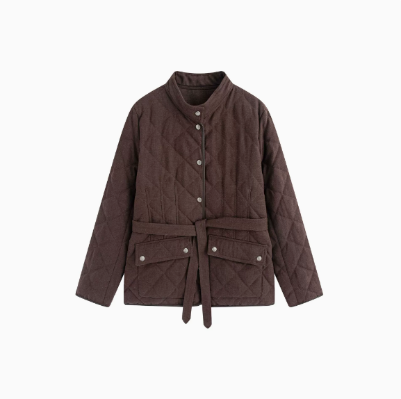 Warm quilted cotton jacket
