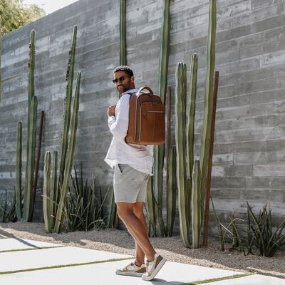 Classic Leather Backpack in the color .